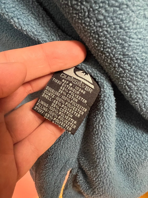 Quiksilver vintage rare jacket hype y2k logo overcoat 1990 1980 vintage rare retro coat View 4