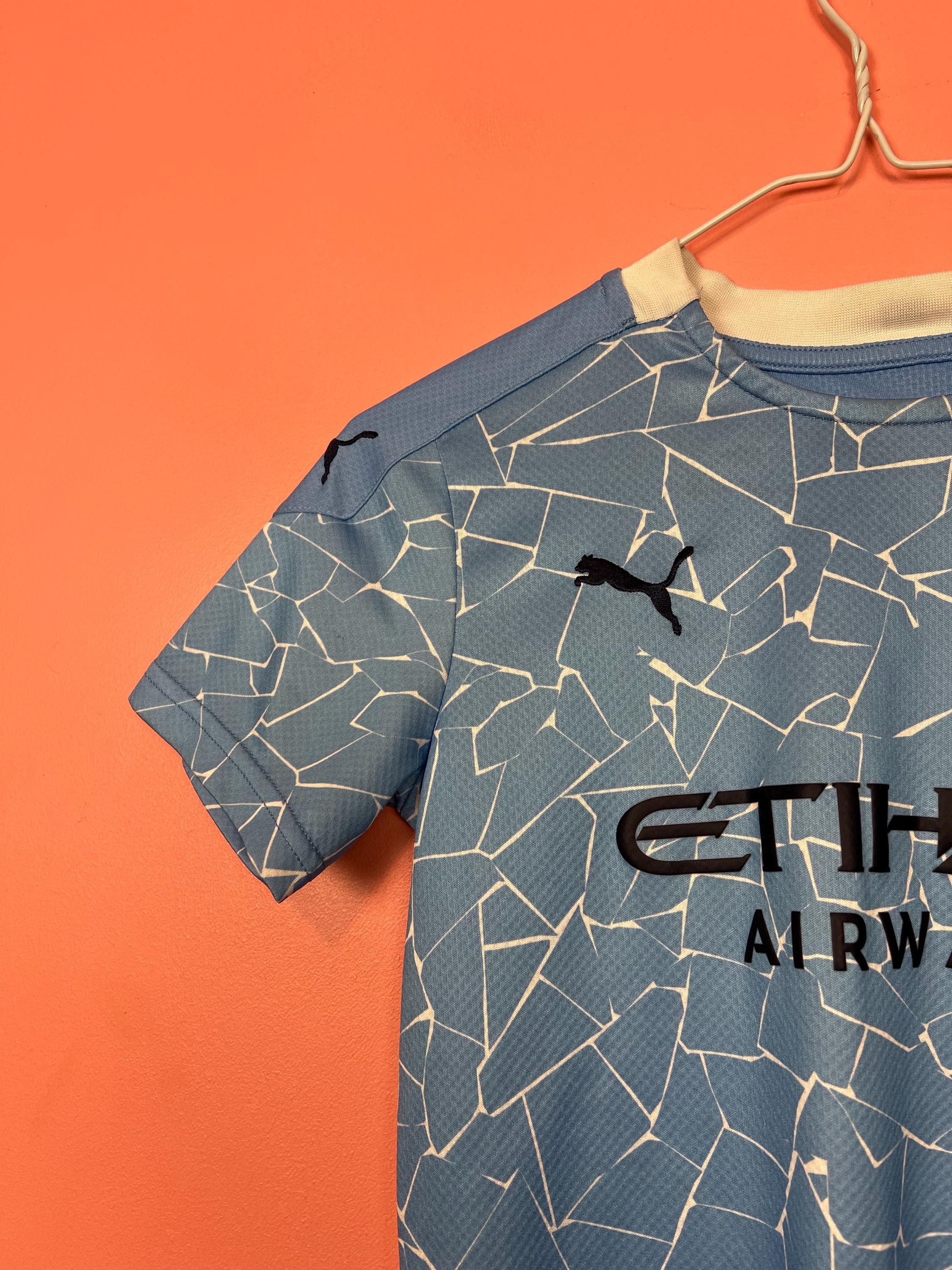 マンチェスターシティキッズ10クンアグエロサッカージャージメンズ