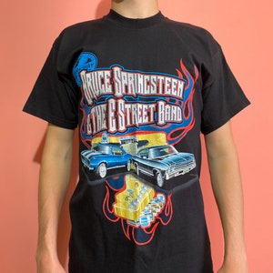 Brand Tees: Vintage-Rock-T-Shirt der Marke Bruce Sprincsteen