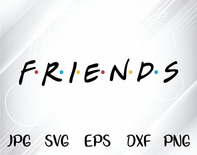 Friends logo Friends svg Friends logo svg Movies svg Funny | Etsy
