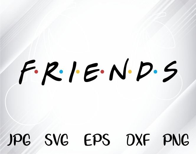 Download Friends logo Friends svg Friends logo svg Movies svg Funny ...