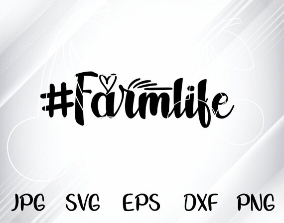 Download Hashtag Farm Life Svg Files For Cricut And Silhouette Cameo Etsy SVG, PNG, EPS, DXF File