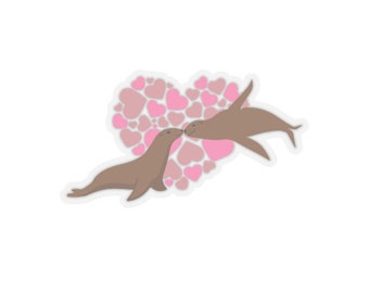 Sea Lion Heart Sticker