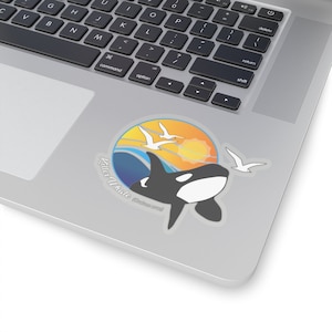 Killer whale orca sticker