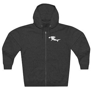Hammerhead shark Zip Hooded Sweatshirt