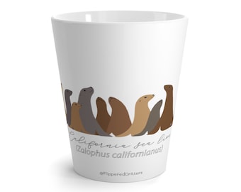 Sea Lion Latte mug