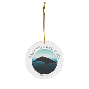 Sylvia Earle Ceramic Ornament