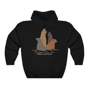 California Sea Lion Hoodie Sweatshirt