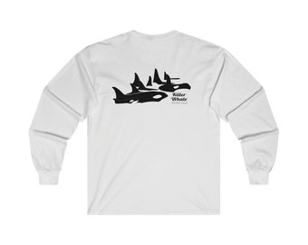 Killer Whale orca Long Sleeve Tee