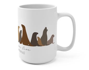 Sea Lion Mug 15oz