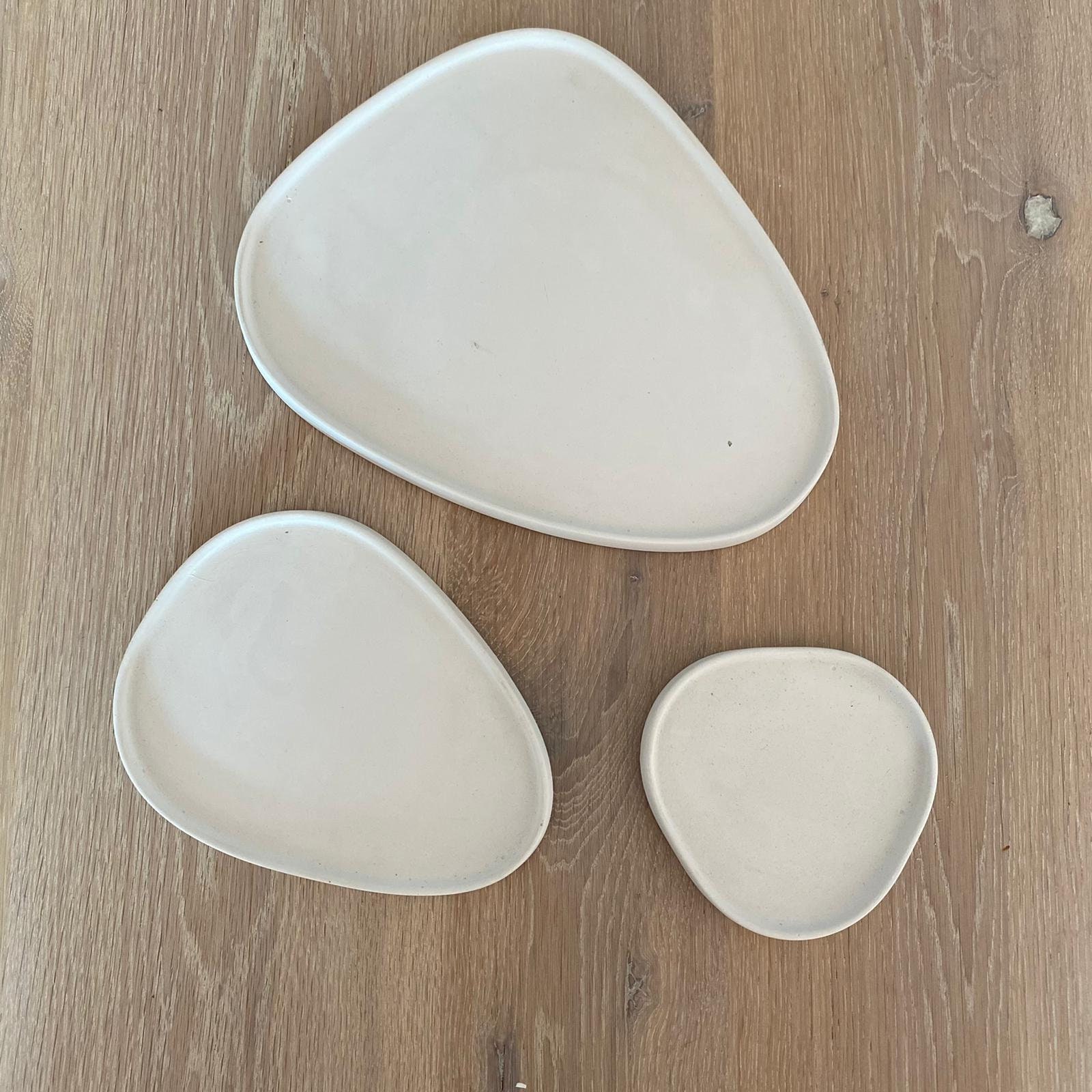 Silicone mold Oval decorative trays different sizes Etsy