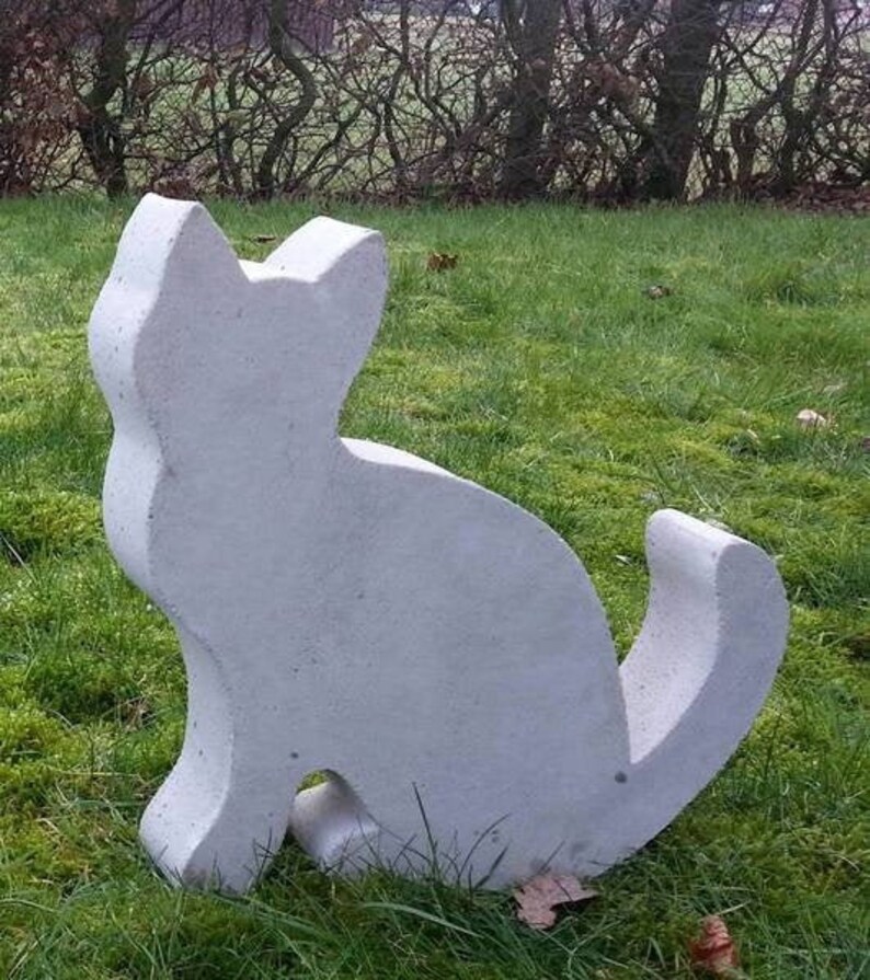 Styrodur Concrete Casting Mould Cat Etsy