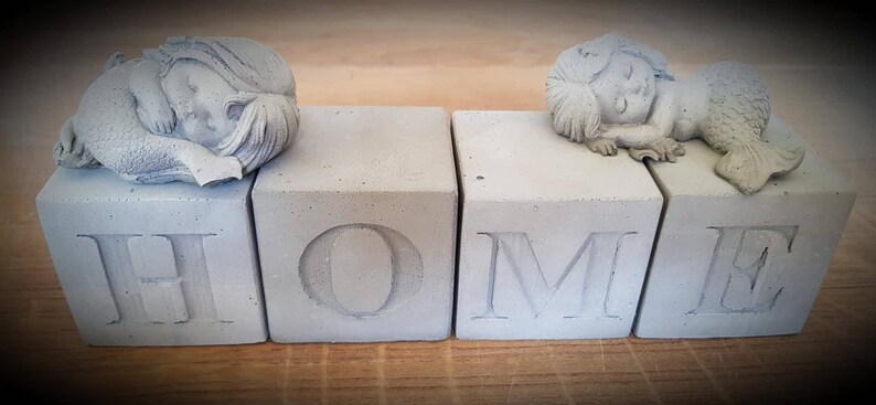 Silicone mould-MEERJUNGFRAU-7 x 6 cm