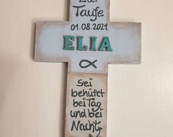 Holzkreuz zur Taufe