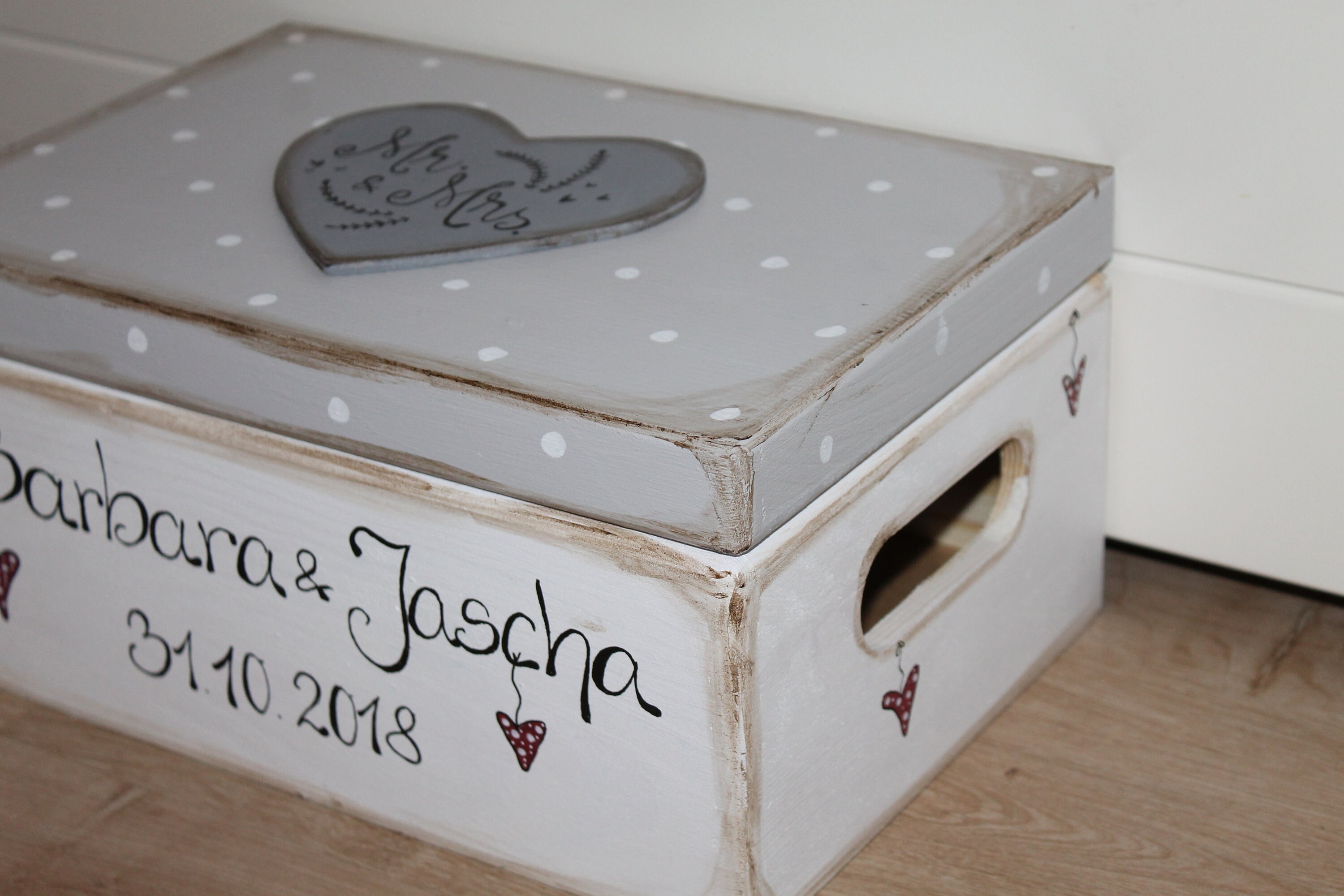 Erinnerungskiste zur Hochzeit Etsy