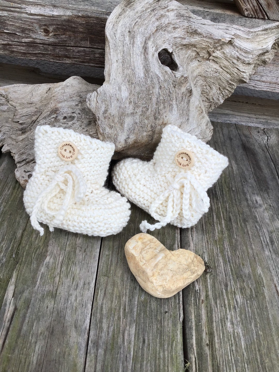 Knitted Baby Shoes Newborn Shoes Crocheted Baby Shoes Gift Etsy UK