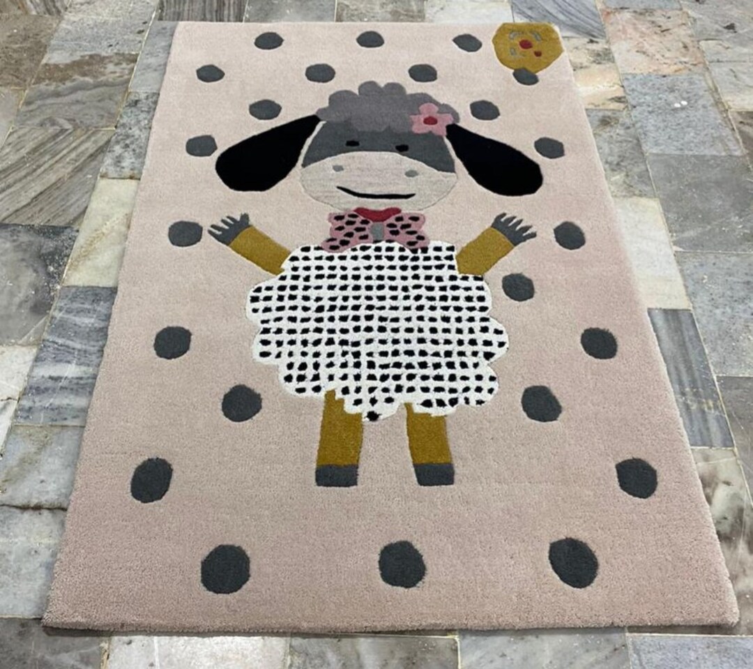 Hand-tufted Rugs ,wool Rugs, Cartoon Rug, Decor Home - Etsy