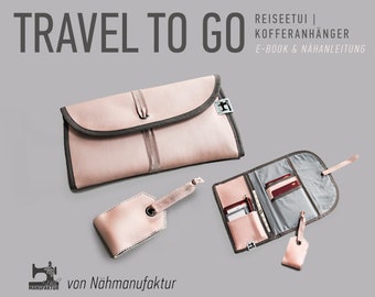 Travel to Go, Reiseetui, E-Book, Nähanleitung