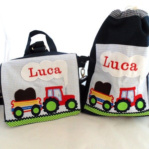 Kindergartenrucksack personalisierbar mit Namen und Motiv Bild 4