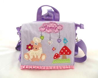 Kindergartenrucksack personalisierbar mit Namen und Motiv