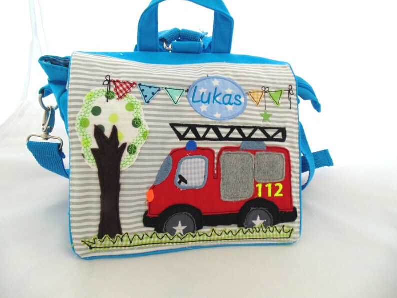 Kindergartenrucksack personalisierbar mit Namen und Motiv Bild 4