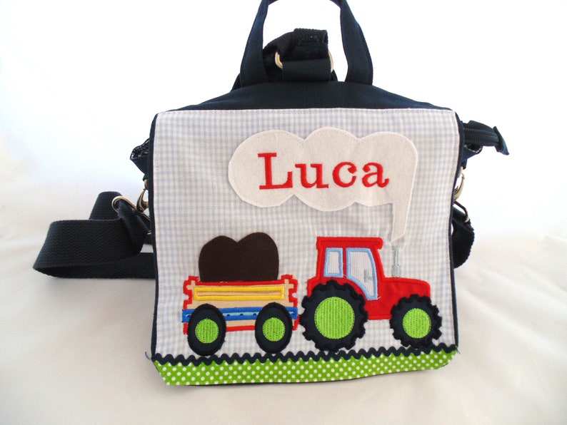 Kindergartenrucksack personalisierbar mit Namen und Motiv Bild 2