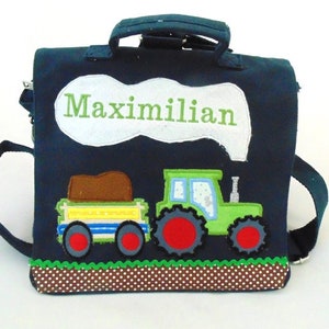 Kindergartenrucksack personalisierbar mit Namen und Motiv Bild 1