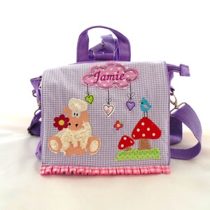 Kindergartenrucksack personalisierbar mit Namen und Motiv Bild 1