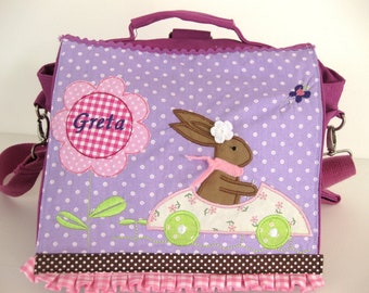 Kindergartenrucksack personalisierbar mit Namen und Motiv