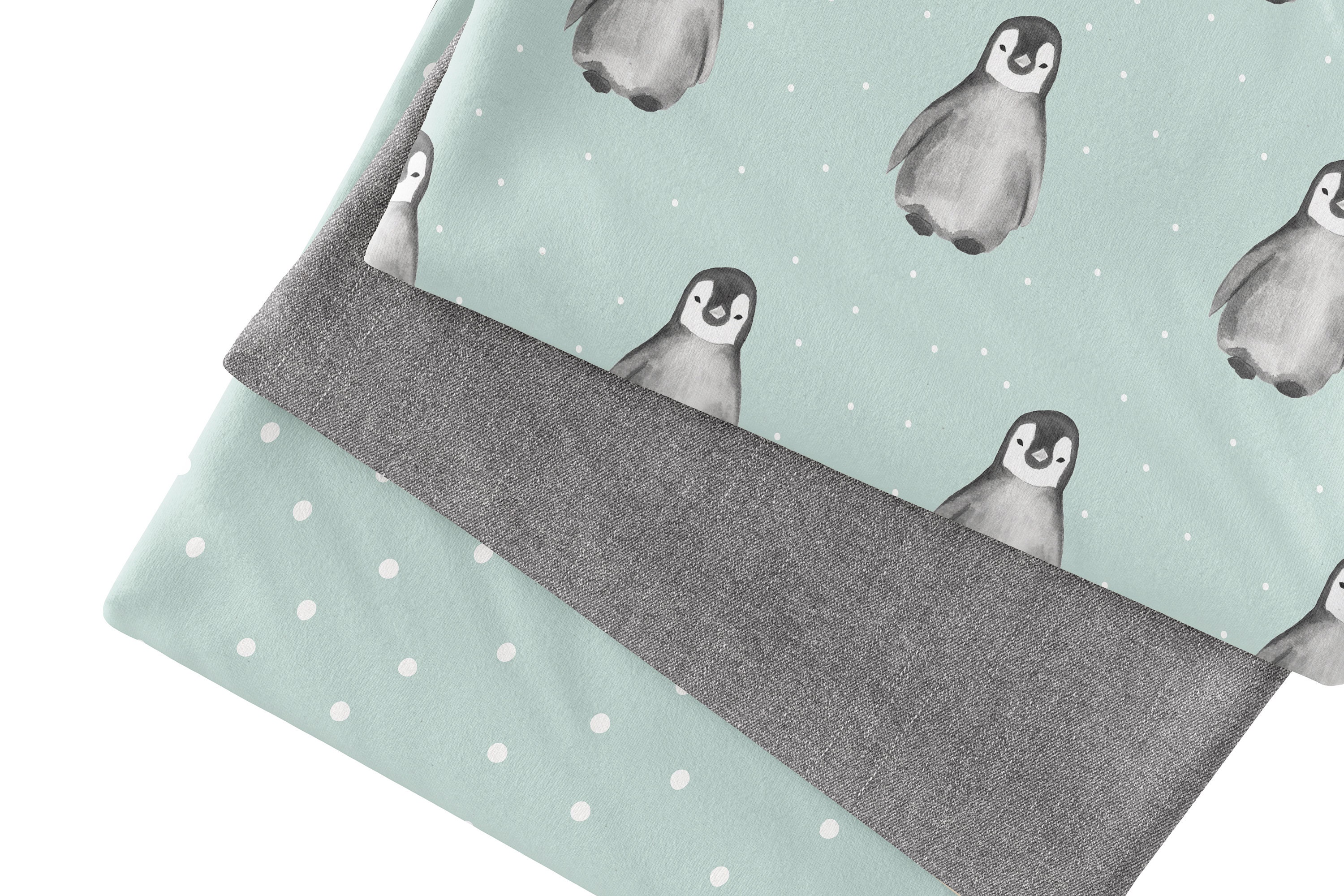 Baumwollstoff pinguin