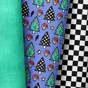 In-house production / many types of fabric / Christmas trees
