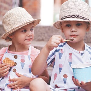 Own production organic Jersey / French Terry children's ice cream image 7