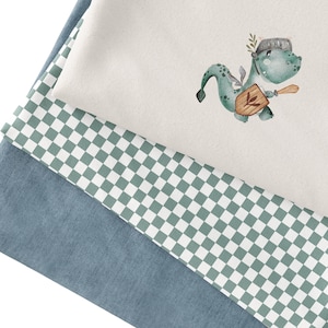 In-house production organic jersey / French Terry dragon