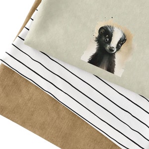 in-house production / many types of fabric / skunk