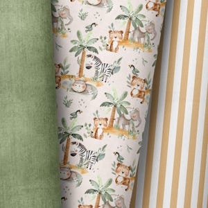 In-house production / many types of fabric / Safari animals