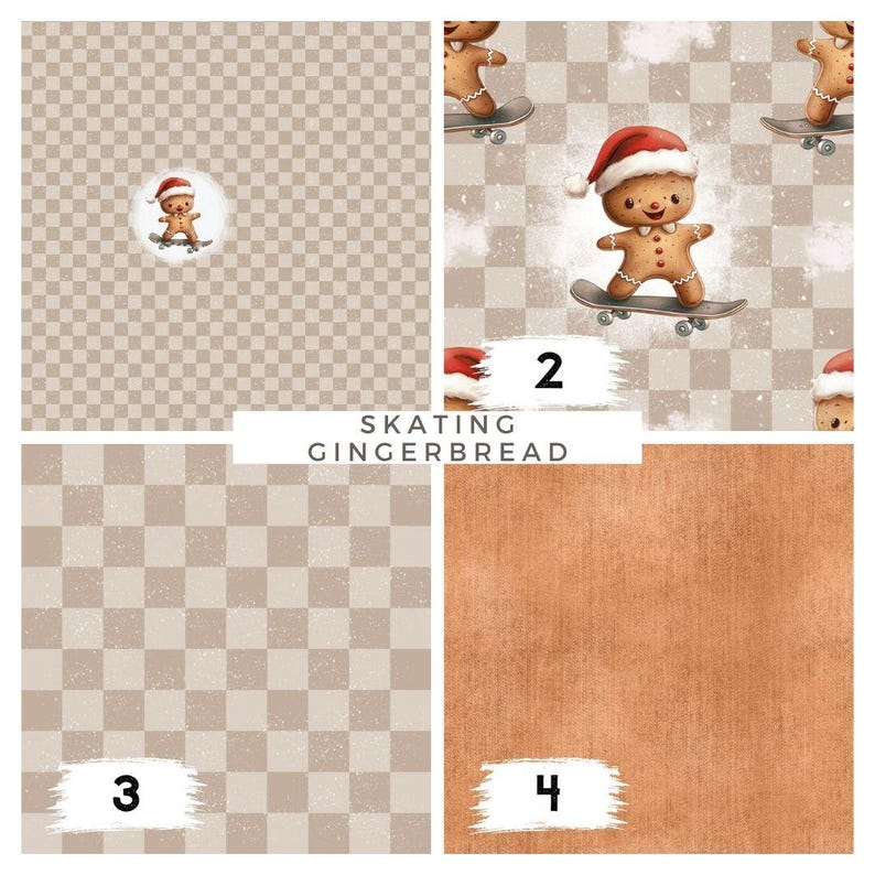 Inhouse Production / Many Types of Fabric / Gingerbread Etsy