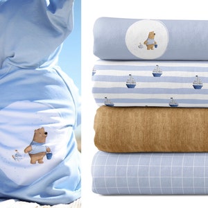 Jersey / French Terry Bear Panel