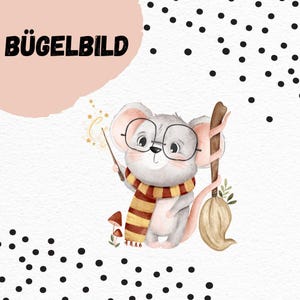 Quadro termoadesivo “Harry Potter Mouse”