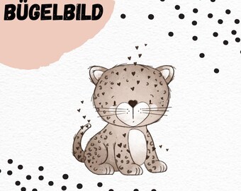 Transferencia termoadhesiva "Leopardo"