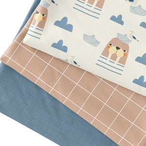 In-house production organic jersey / French Terry Walrus