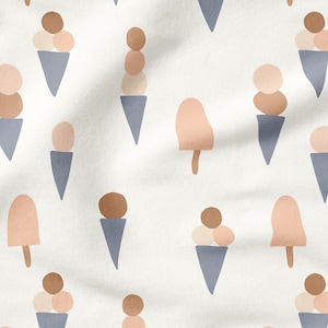 Own production organic Jersey / French Terry children's ice cream image 1