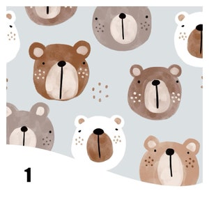 In-house production / many types of fabric / bears 1