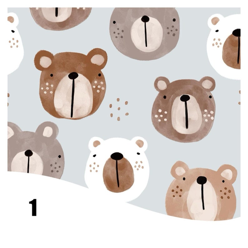 In-house production / many types of fabric / bears 1