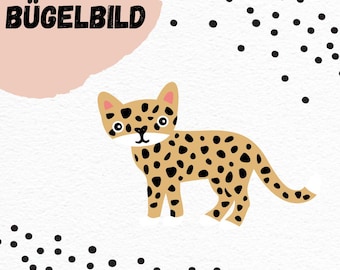 Transferencia termoadhesiva "Leopardo"