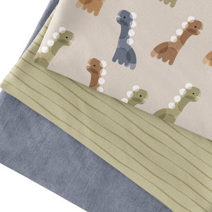 In-house production of organic jersey / French Terry Dinos