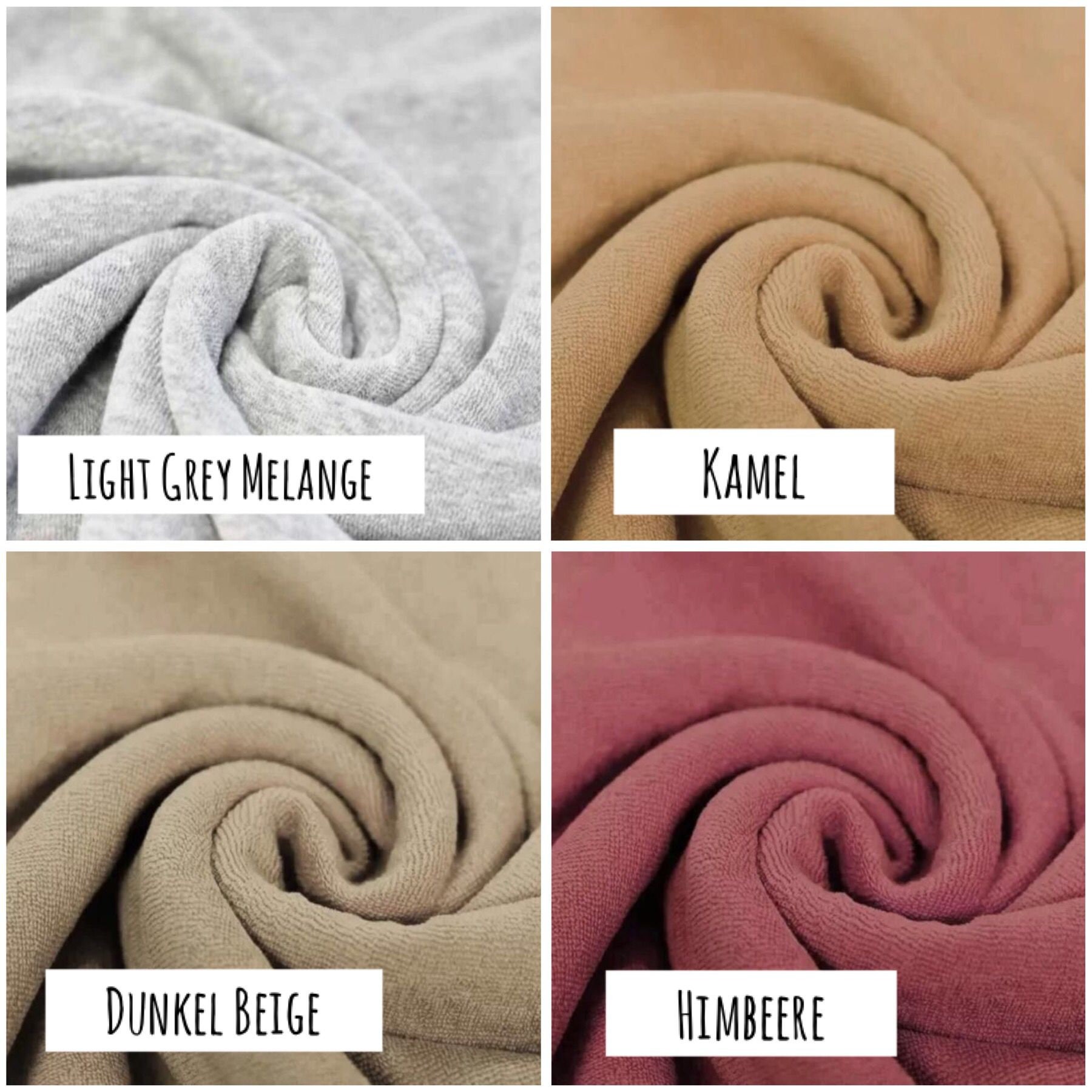 Color Terry Cloth Stretch Terry Cloth / 25 Colors - Etsy