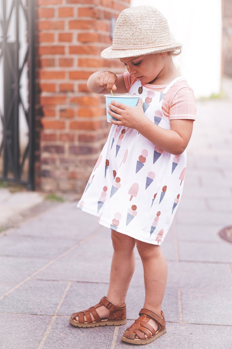 Own production organic Jersey / French Terry children's ice cream image 10