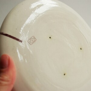 Unique white wheelthrown porcelain plate GROUNDING image 5