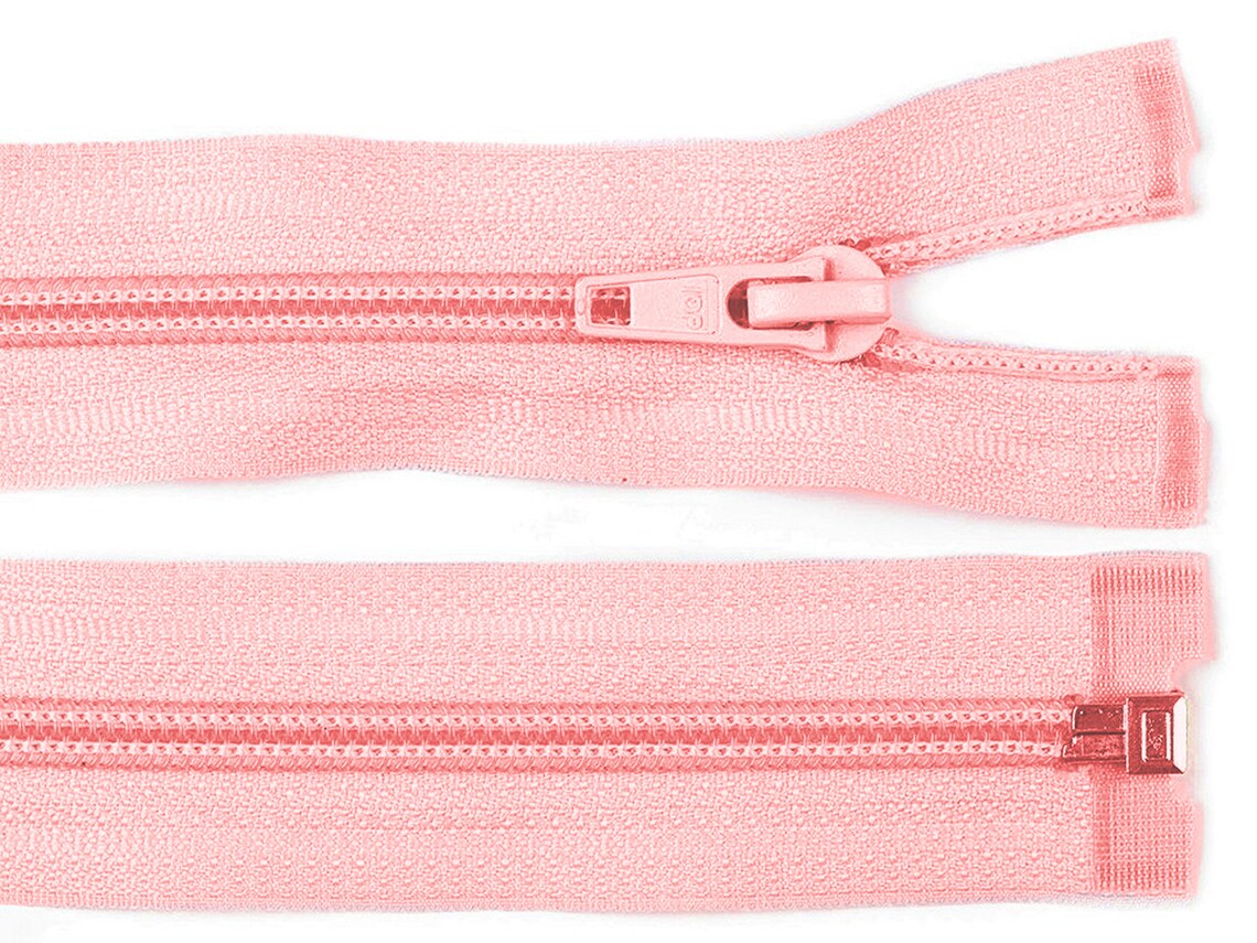 Zipper Spiral Divisible 65 Cm / 5 Mm Baby Pink Etsy
