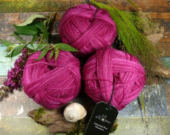 ADMIRAL pro Shadow SOFT PINK - Sockenwolle mit biologisch abbaubarem Poly, 4fach Sockengarn, 100gr 400m (129 Euro/kg)